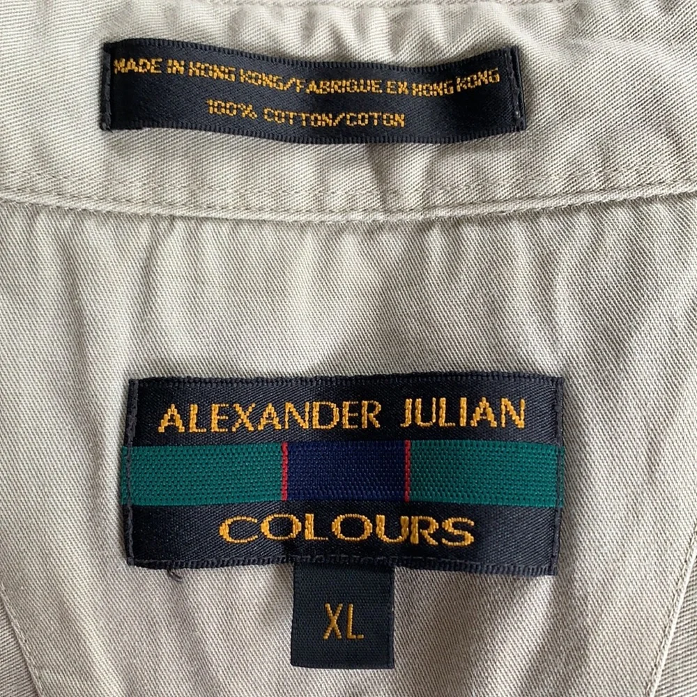 VINTAGE | Alexander Julian reworked crop shirt - Picture 6 of 6